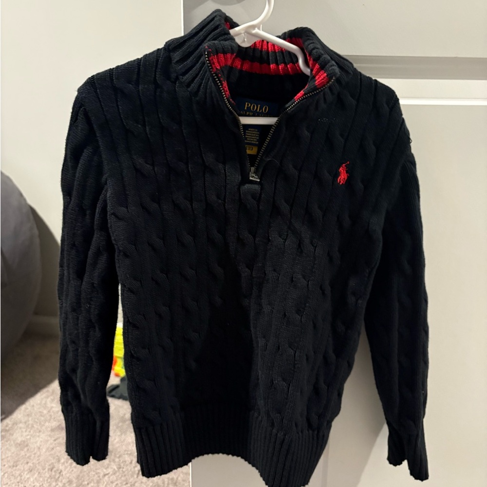 Boys Ralph Lauren half zip sweater